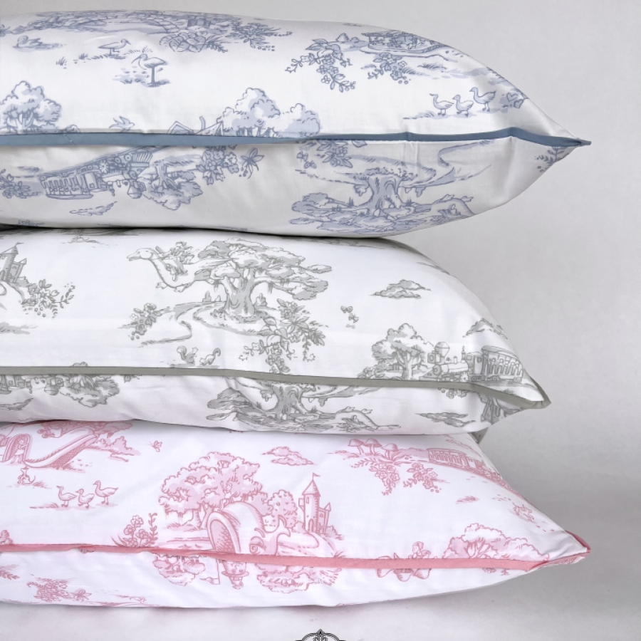 Storyland Toile Decorative Pillow