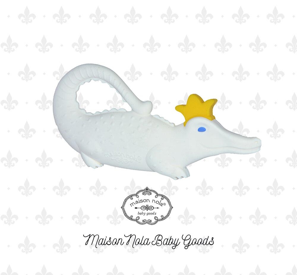 Alligator teether