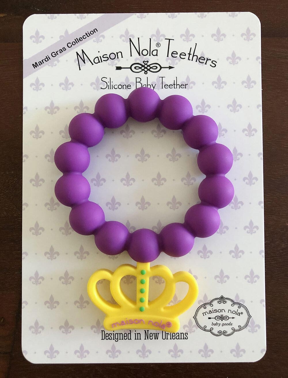 Ring Crown Silicone Teether