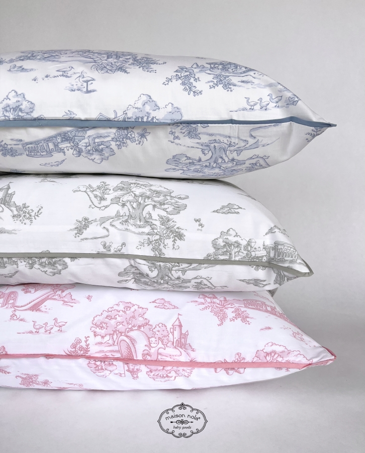 Storyland Toile Decorative Pillow