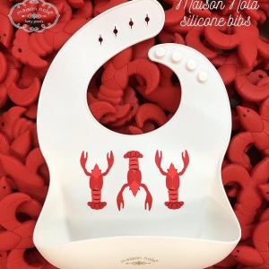 Crawfish Silicone Bib