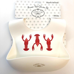 Crawfish Silicone Bib
