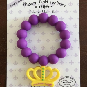 Ring Crown Silicone Teether