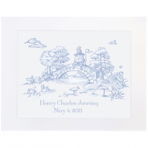 Humpty Dumpty Storyland Toile Print