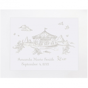 Carousel Storyland Toile Print