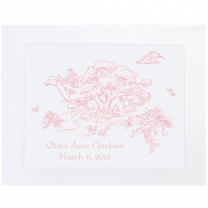 Mother Goose Storyland Toile Prints