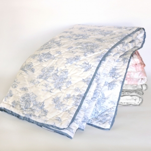 Storyland Toile Baby Quilt