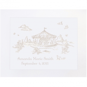 Carousel Storyland Toile Print