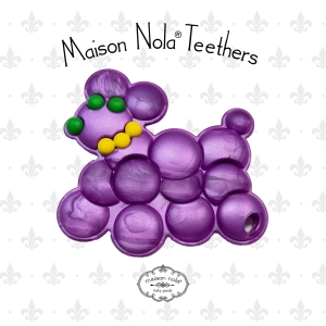 Bead Dog Silicone Teether