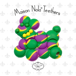Bead Dog Silicone Teether